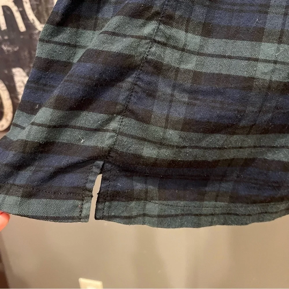 🛼🍕🪻Brandy Melville John Galt mini skirt tartan plaid side zip CLOSEOUT
